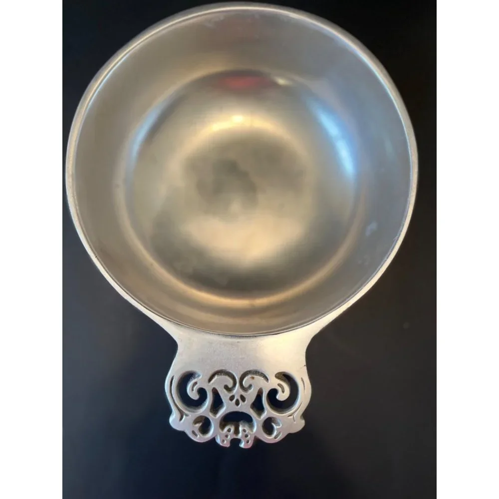 Vintage 1967 Nambe Canterbury Bowl #212 8" Across - Picture 6 of 6